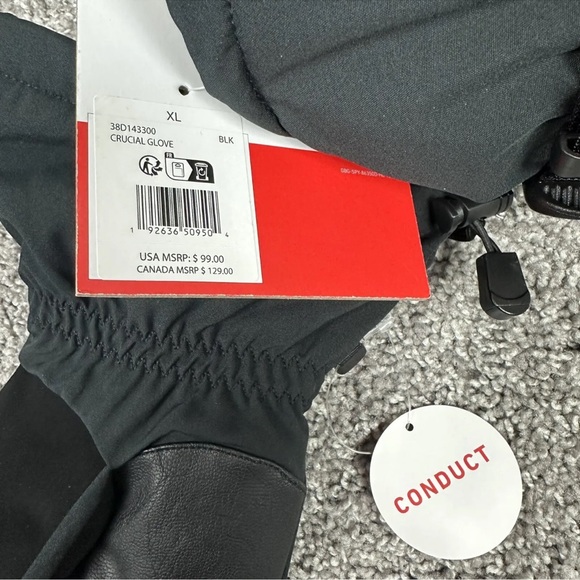 ✔️SPYDER MENS SNOWBOARDING SKI WINTER GLOVES - Picture 8 of 8